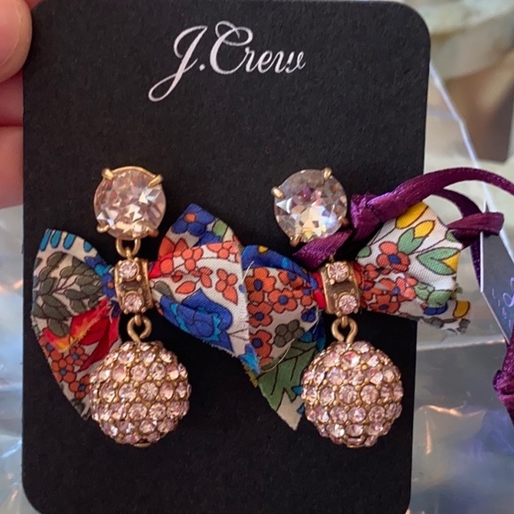 Details about / NWT J.CREW Girls/' Jeweled Fruit Gift Set Necklace 3 Earring,Holliday Gift